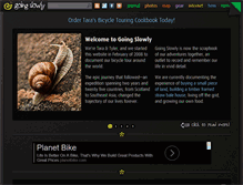 Tablet Screenshot of goingslowly.com